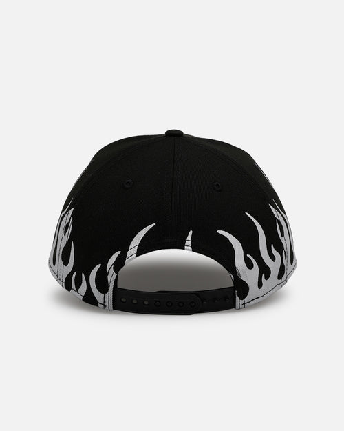 New Era Baltimore Orioles 'Metallic Flames' 9FORTY A-Frame Snapback Black/Silver