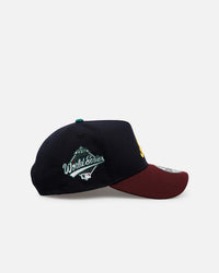 New Era Atlanta Braves 'Retro Outdoor' 9FORTY A-Frame Snapback Navy