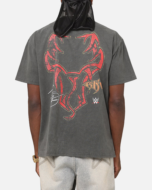 Culture Kings X WWE Randy Orton Heavyweight T-Shirt Black Wash