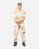 Carre Patchwork Cargo Jogger Cream