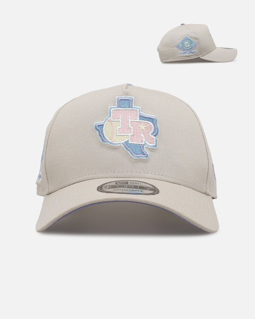 New Era Texas Rangers 'Pastel 2.0' 9FORTY A-Frame Snapback Stone