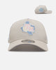New Era Texas Rangers 'Pastel 2.0' 9FORTY A-Frame Snapback Stone
