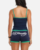 Ed Hardy Women's Logo Camo Singlet Navy/Green