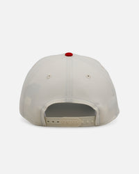 New Era New York Knicks 'Strawberry' 9FORTY A-Frame Snapback Chrome/Red