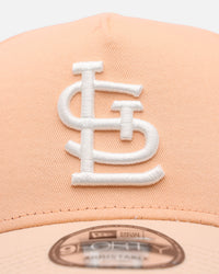 New Era St. Louis Cardinals 'Peaches' 9FORTY A-Frame Snapback Peach