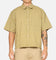 Carre Checkered Boxy Button Up Shirt Yellow Check