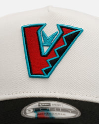 New Era Arizona Diamondbacks 'Team Color Visor' 9FORTY A-Frame Snapback Chrome/Official Team Color