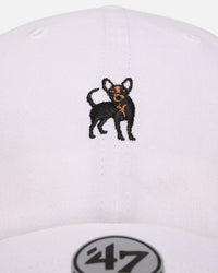 47 Brand Chihuahua 'Dog Collection' 47 Clean Up Strapback White