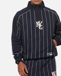 Carre New York City Series Quarter Zip Crewneck Navy