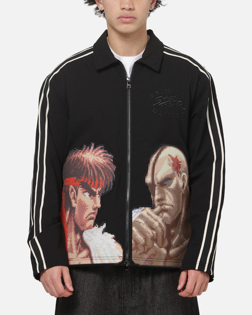 Criminal Damage x Street Fighter II Versus Wool Tracksuit Jacket Black