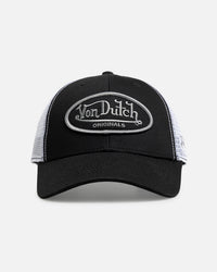 Von Dutch Originals Trucker Snapback Black/White