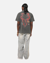 Culture Kings X WWE Randy Orton Heavy T-Shirt Black Wash