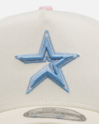New Era Houston Astros 'Pastel' 9FORTY A-Frame Snapback Chrome White