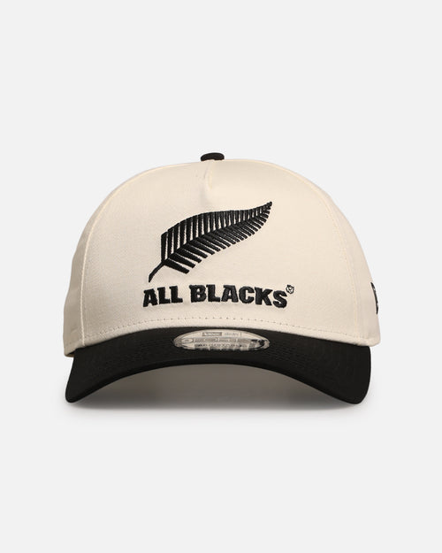 New Era New Zealand All Blacks 'All Blacks Collection' 9FORTY A-Frame Snapback Chrome White