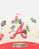 New Era Atlanta Braves Summer Flowers 3.0  9FORTY A-Frame Snapback Pink