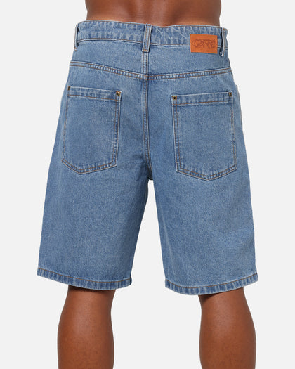 Carre Solace Baggy Jorts Mid Blue