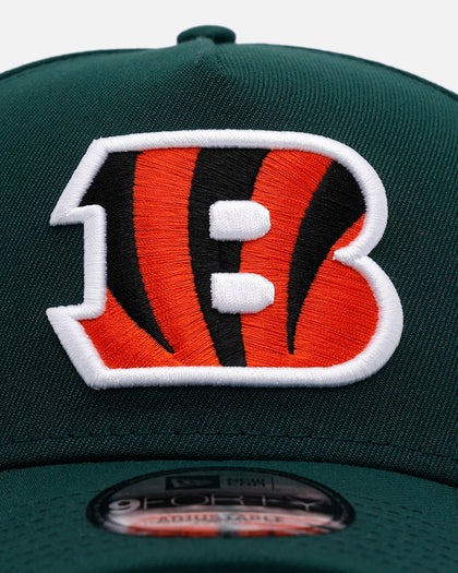 New Era Cincinnati Bengals 'Evergreen' 9FORTY A-Frame Snapback Dark Green
