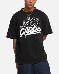Carre Players Choice T-Shirt Black Acidwash