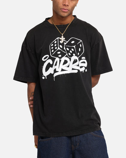 Carre Players Choice T-Shirt Black Acidwash