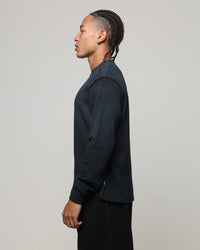 American Thrift Long Sleeve Thermal T-Shirt Washed Black