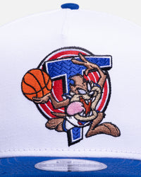 New Era X Space Jam Tune Squad Taz  9FIFTY A-Frame Snapback White