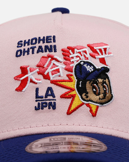 New Era Los Angeles Dodgers 'Pink Crown' Ohtani 9FORTY A-Frame Snapback Pink