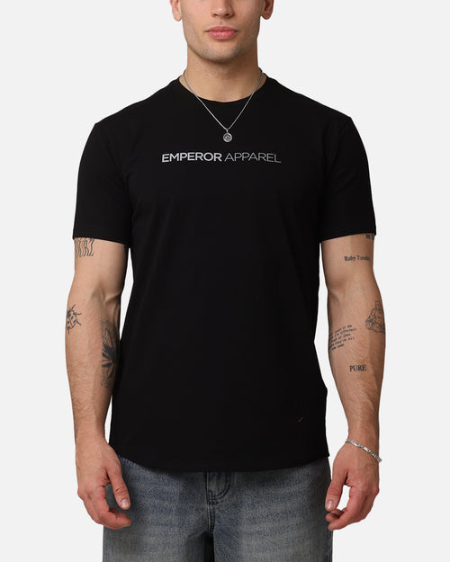 Emperor Apparel Scallop Sport T-Shirt Black