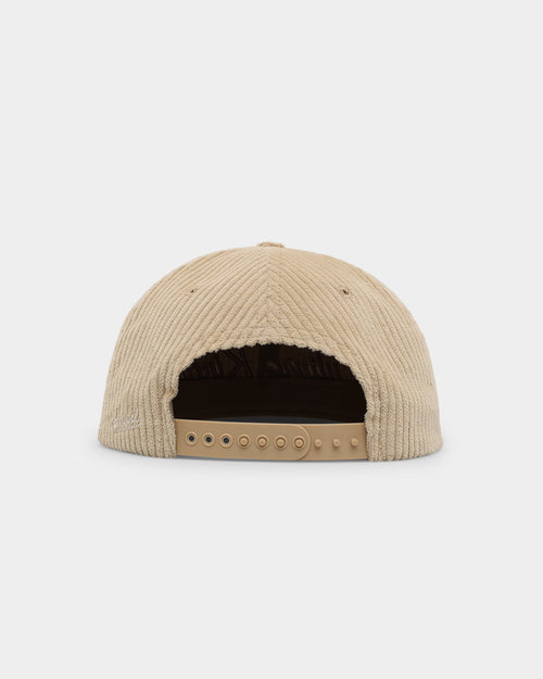 Hood X Culture Kings Las Vegas Collab Original Corduroy Snapback Khaki