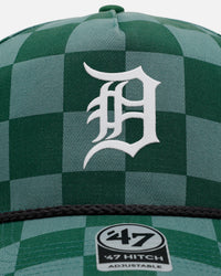 47 Brand Detroit Tigers 'Checkerboard' 47 Hitch Snapback Green