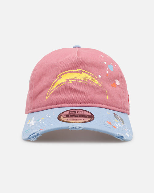 New Era Los Angeles Chargers 'Seasoned' 9FORTY A-Frame Strapback Pink/Blue