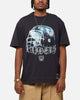 Mitchell & Ness Las Vegas Raiders Helmet T-Shirt Overdyed Black