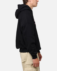Carre Race Script Hoodie Black