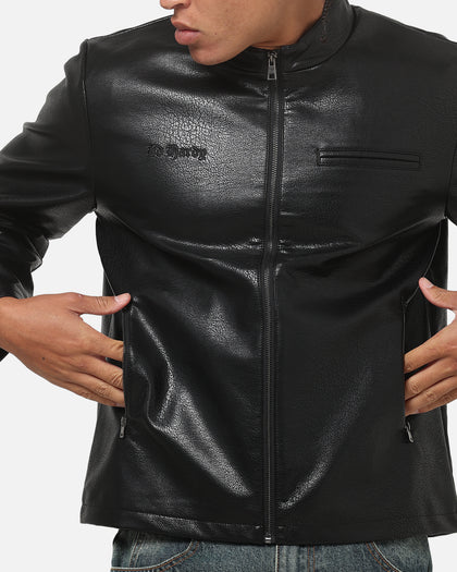 Ed Hardy Fury Biker Jacket Black