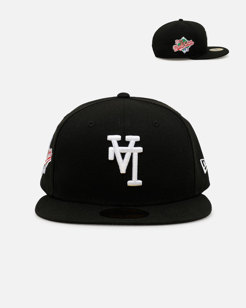 New Era Los Angeles Dodgers 'Upside Down LA Logo' 59FIFTY Fitted Black