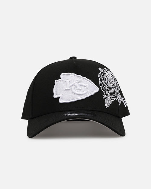 New Era Kansas City Chiefs 'Ornate Rose' 9FORTY A-Frame Snapback Black/White