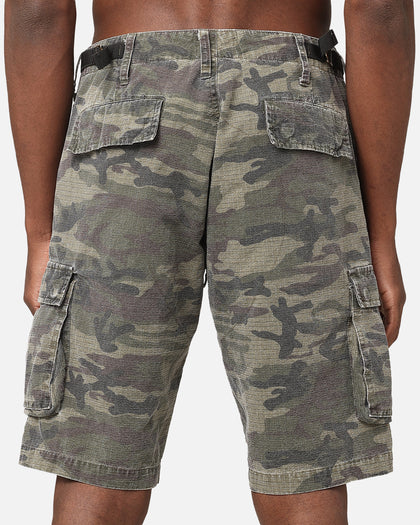 XXIII Torrent Cargo Shorts Washed Green Camo