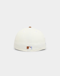 New Era Chicago Cubs 'Toasted Peanut' 59FIFTY Fitted White