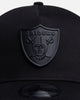 New Era Las Vegas Raiders 'Black Metal Badge' 9FORTY A-Frame Snapback Black