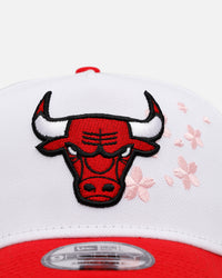 New Era Chicago Bulls 'Cherry Blossoms' 9FORTY A-Frame Snapback Official Team Color
