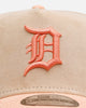 New Era Detroit Tigers 'Peach Suede' 9FORTY A-Frame Snapback Peach