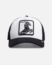 Goorin Bros Stallion Trucker Snapback White/Black