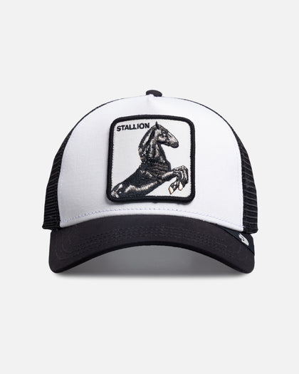 Goorin Bros Stallion Trucker Snapback White/Black