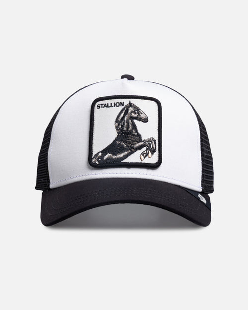 Goorin Bros Stallion Trucker Snapback White/Black