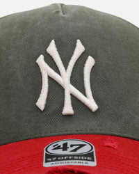47 Brand New York Yankees 'Utilitarian' 47 Offside Strapback Moss