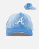 New Era Atlanta Braves 'Sky Velvet' 9FORTY A-Frame Snapback Sky Blue