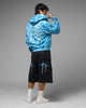 Loiter Digi Camo Zip Hoodie Blue Camo