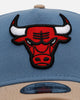 New Era Chicago Bulls 'Easy Breezy' 9FORTY A-Frame Snapback Blue/Tan