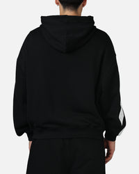 Off White Diag Full Zip Hoodie Black