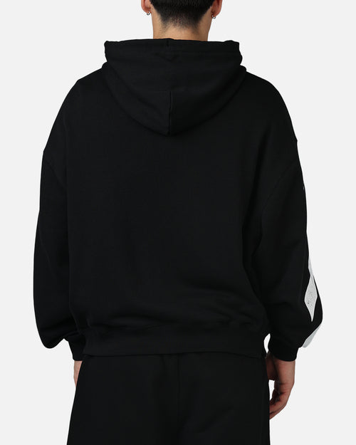 Off White Diag Full Zip Hoodie Black