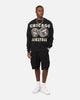 Mitchell & Ness Chicago Bulls Rings Crewneck Black